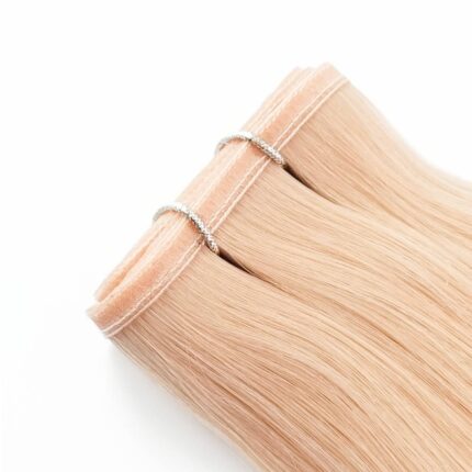 Premium Special Flat Weft Human Hair Extensions – Ultra-Thin, Cuttable & Invisible – 100% Virgin Remy Hair for Seamless Blending (Double Drawn)